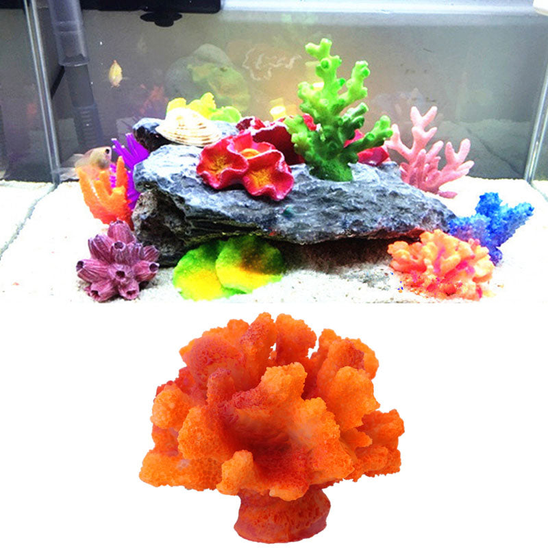 Artificial Resin Coral Mini Aquarium Fish Tank