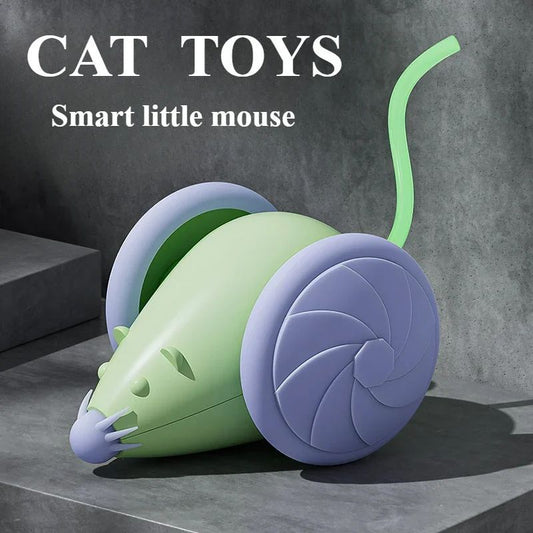 Cat Toys Interactive Electric Mouse ..Cat Teasing