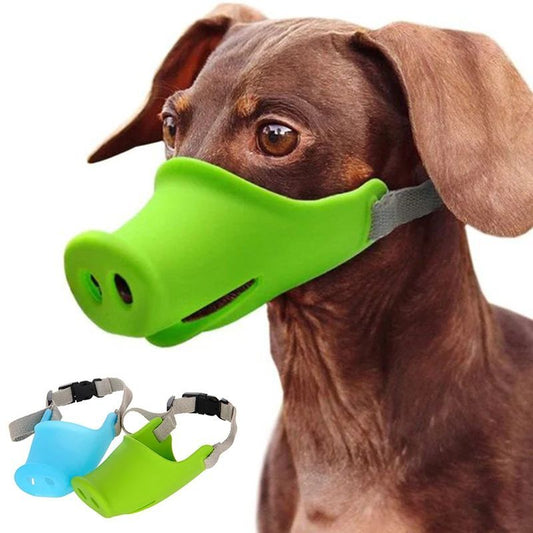 Dog Anti-bite Mouth Cover For Long Mouth Pet Piggy Mouth Cover Anti-bite