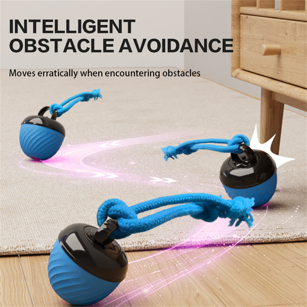 Automatic Moving Ball for Dogs – Interactive, Rechargeable Puppy Toy