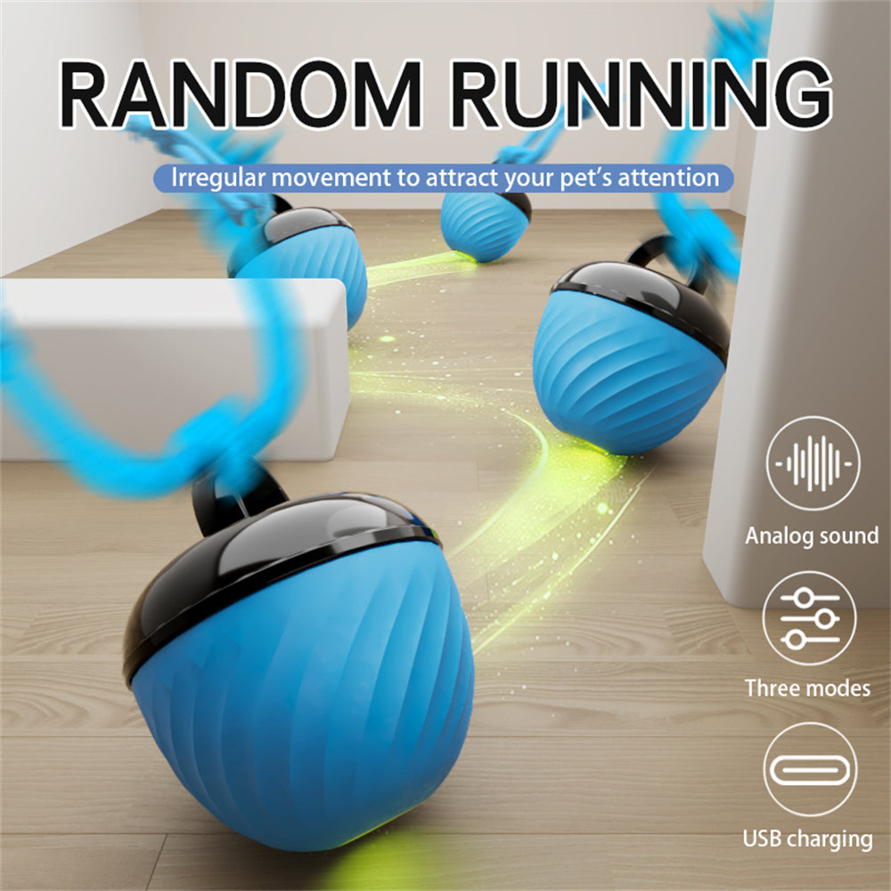 Automatic Moving Ball for Dogs – Interactive, Rechargeable Puppy Toy