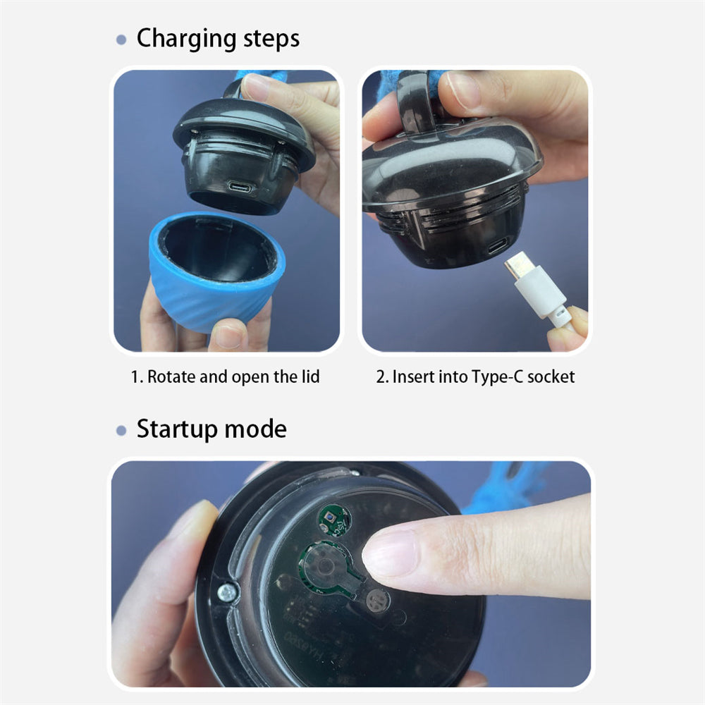 Automatic Moving Ball for Dogs – Interactive, Rechargeable Puppy Toy