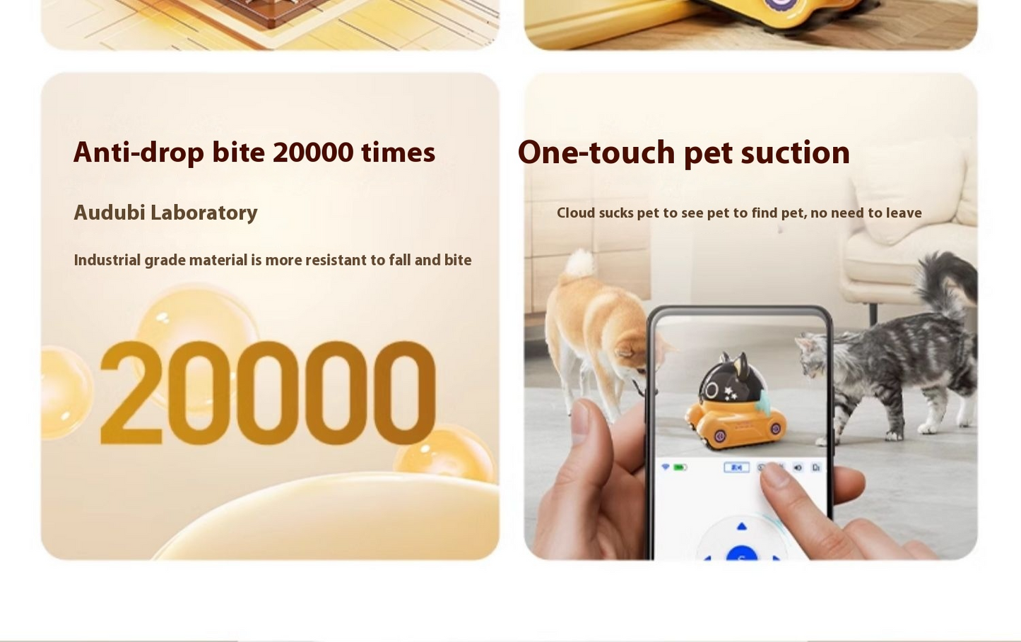 Pethiphop Smart Pet Cam Robot – Talk, Track & Roll