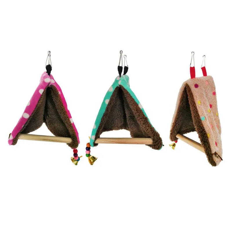 Warm Bird Nest Hammock – Cozy Perch & Bed for Parrots, Parakeets & Canaries