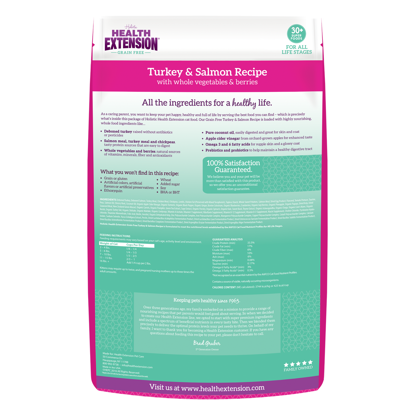 Grain Free Turkey & Salmon Recipe