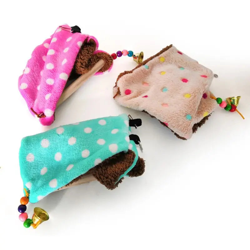 Warm Bird Nest Hammock – Cozy Perch & Bed for Parrots, Parakeets & Canaries