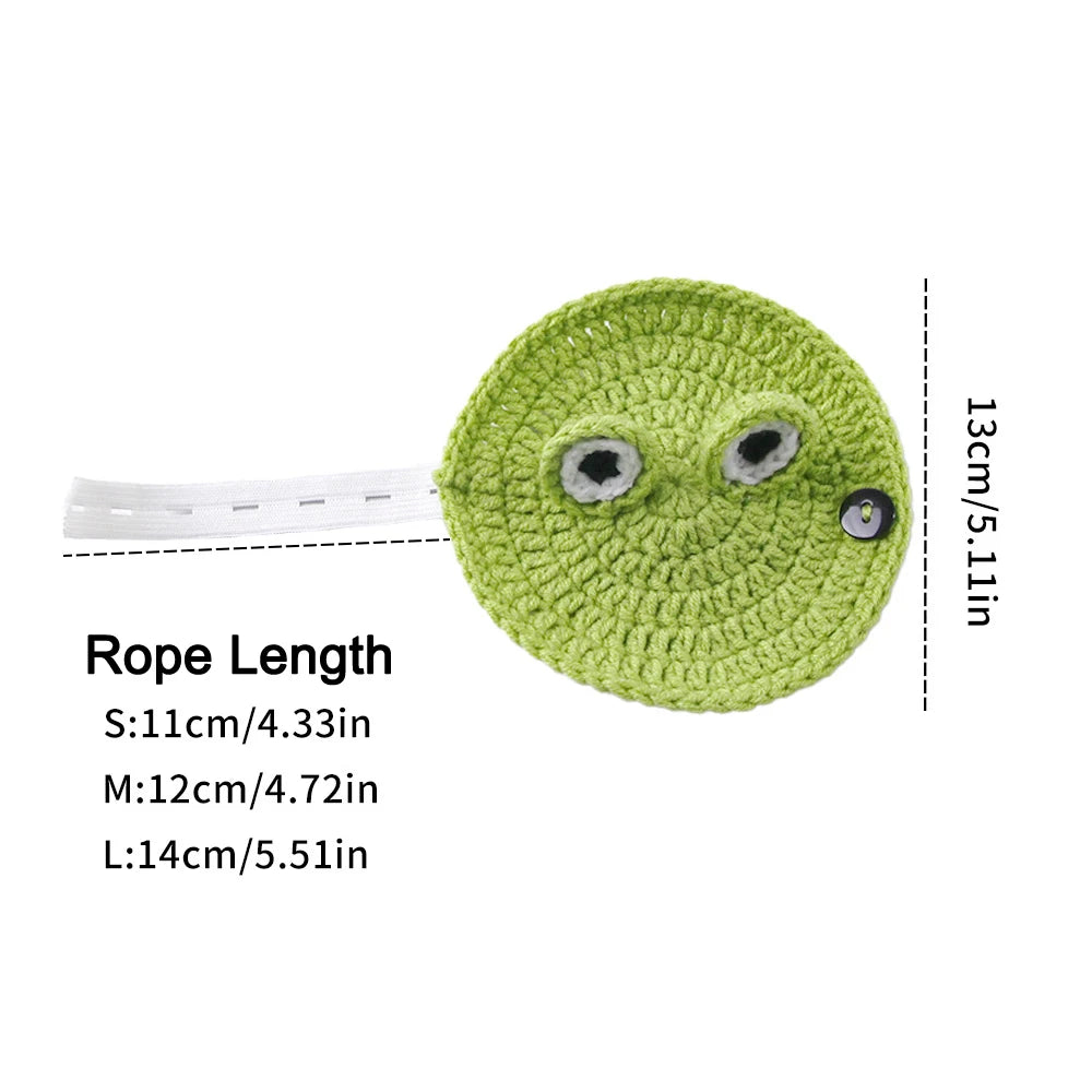 Handmade Turtle Sweater – Adjustable Warm Knitted Bee Costume for Tortoises