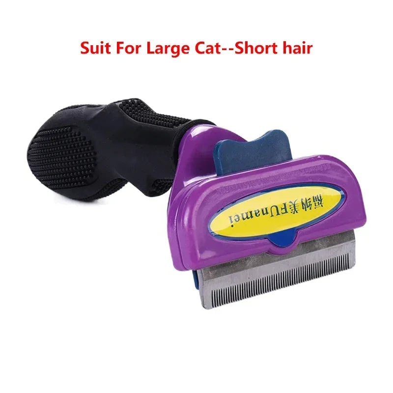 Cat & Dog Hair Removal Comb – Pet Grooming & Massage Brush