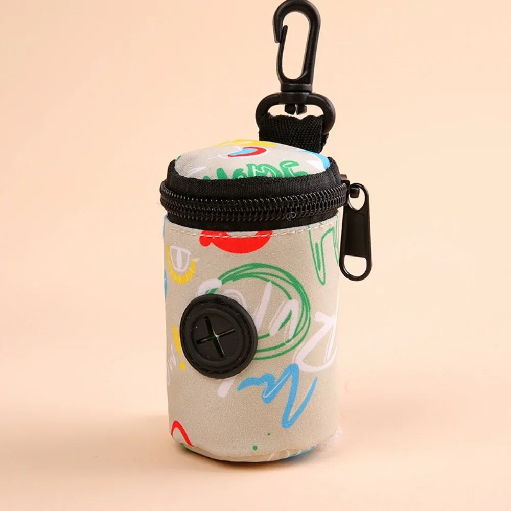 Portable Dog Poop Bag Dispenser – Hangable Waste Bag Holder