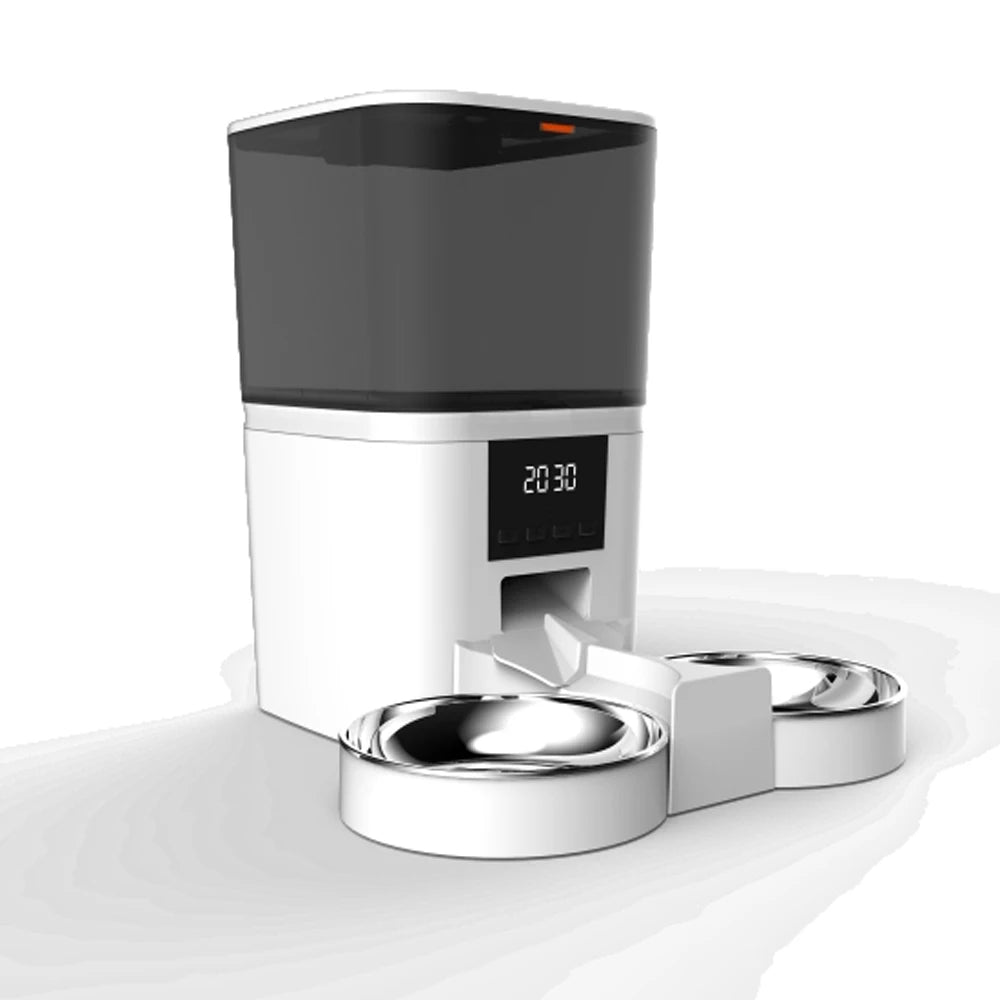 4L Smart Automatic Pet Feeder with Camera – App Controlled Cat & Dog Feeder