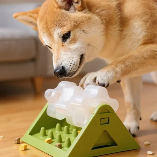 Dog Food Dispenser Toy – Interactive Puzzle, Slow Feeder & Durable PP