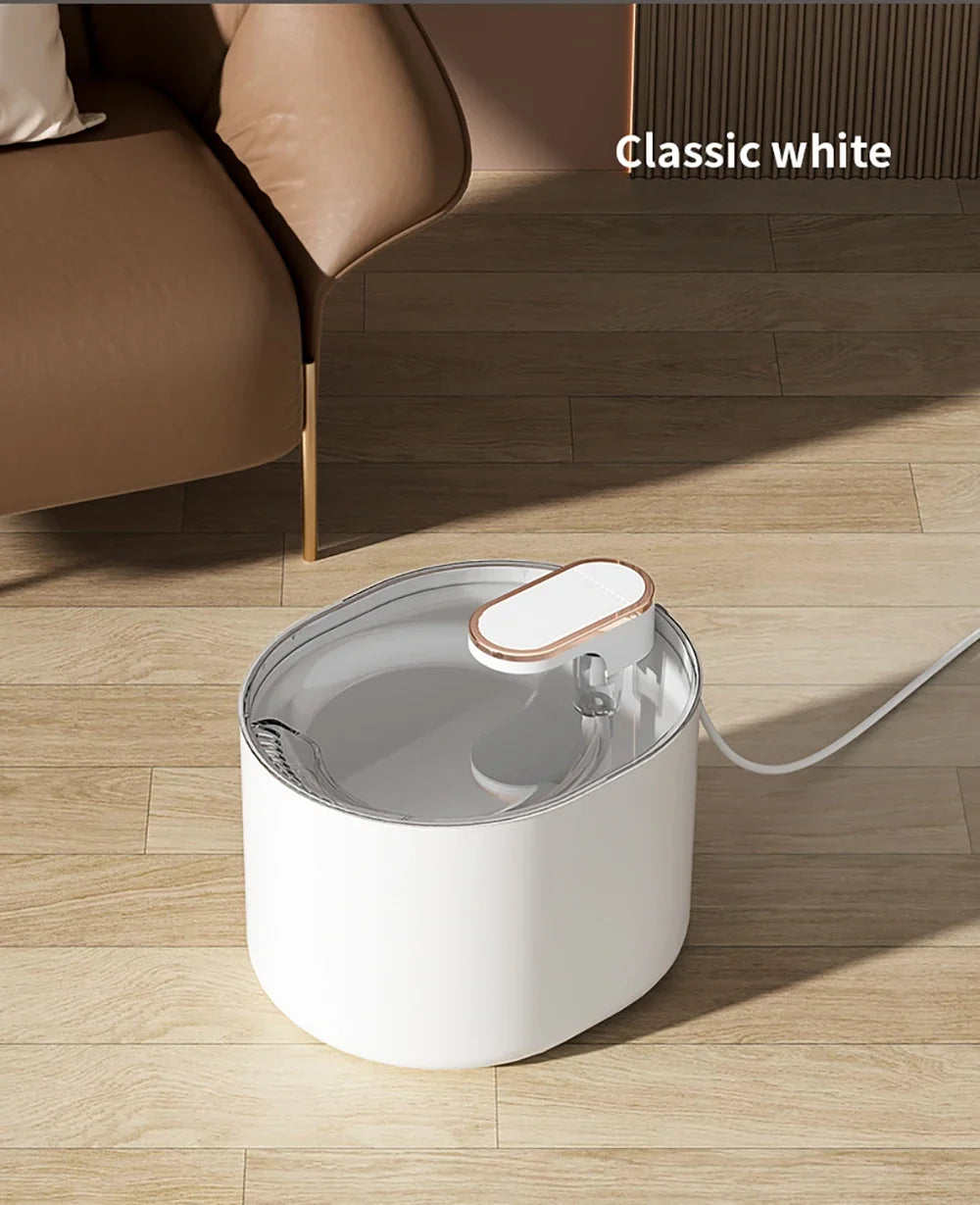 3L Automatic Cat Water Fountain with LED – Ultra Silent Pet Dispenser