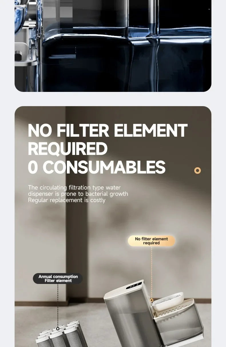 4.5L Smart Pet Water Dispenser – Automatic Cat & Kitten Fountain