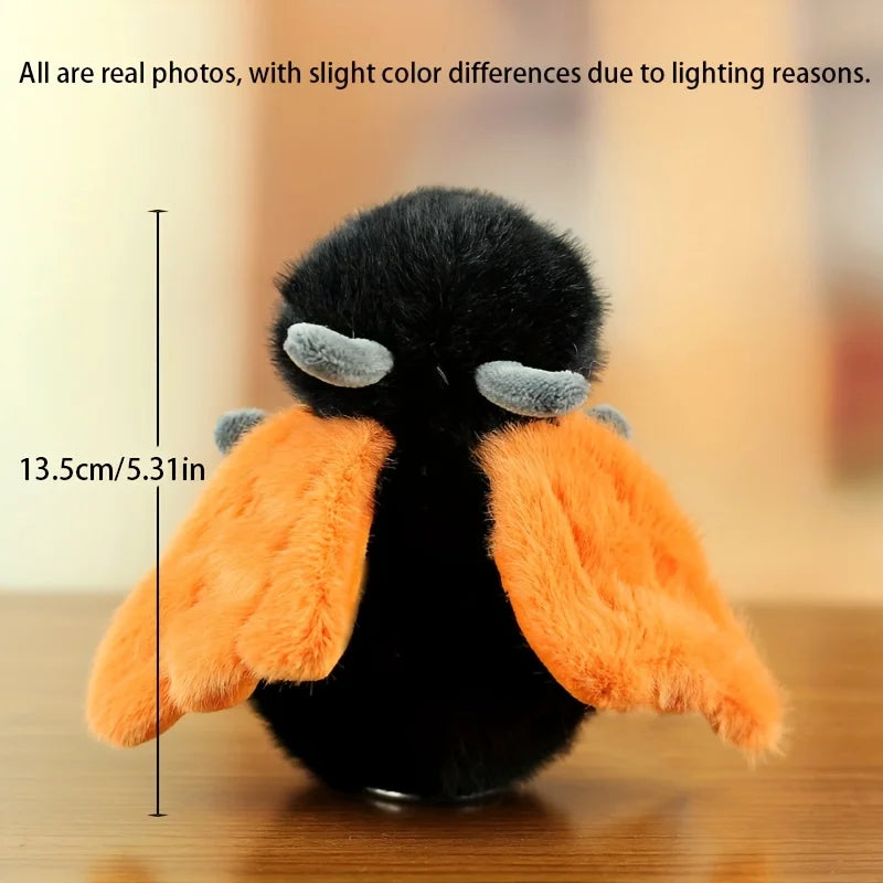 Cute Insect Plush Keychain – Spider, Bee & Caterpillar Toys for Cats & Dogs