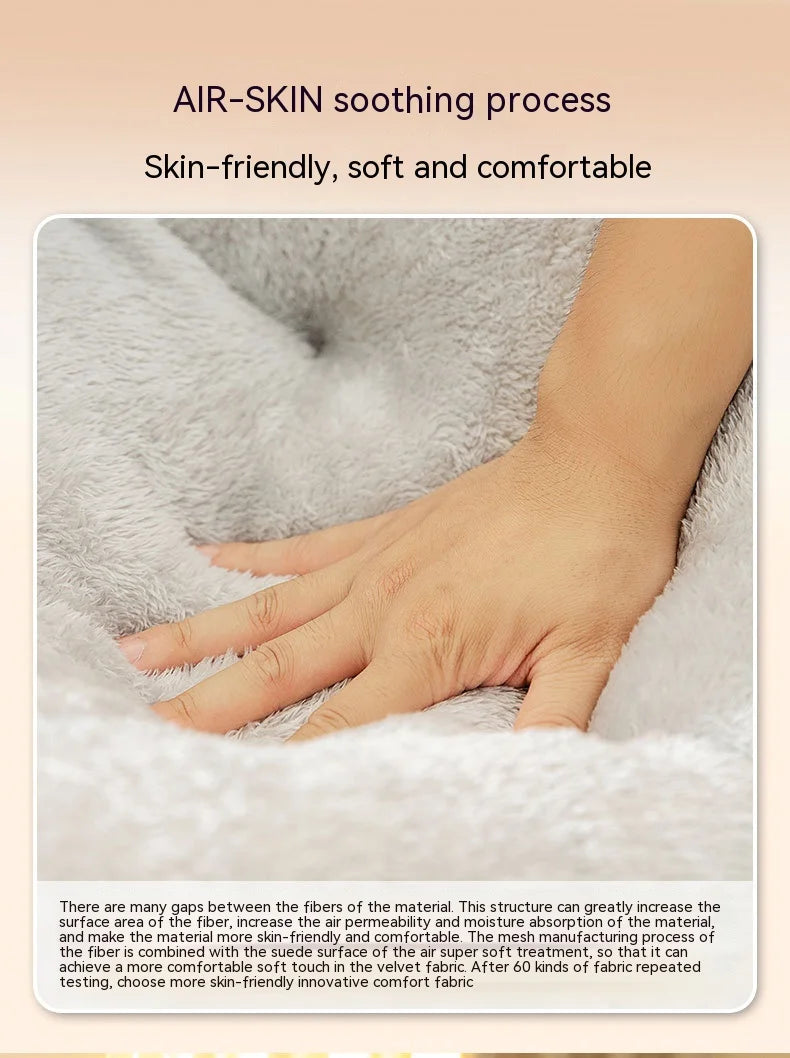 Large Winter Dog House  – Cozy, Removable & Washable Pet Bed