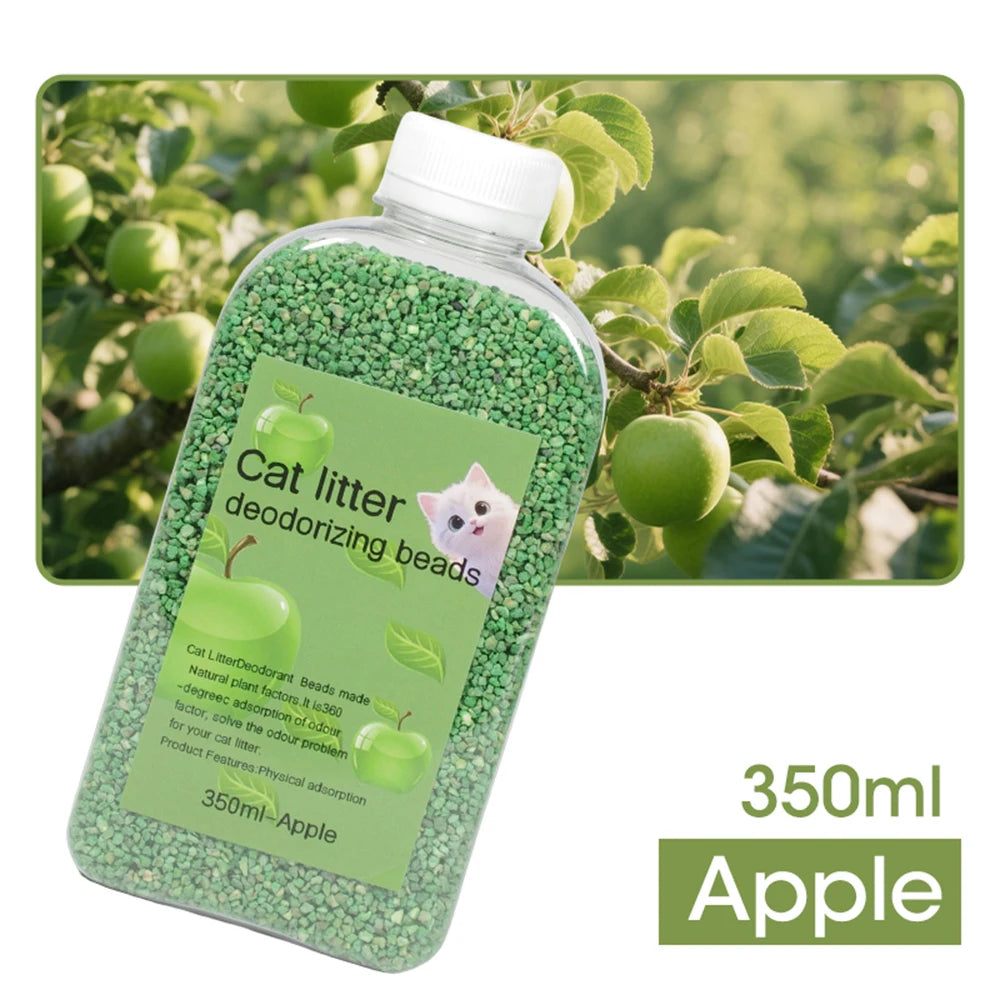 Non-Toxic Cat Litter Deodorizer – Odor Beads for Cats & Kittens