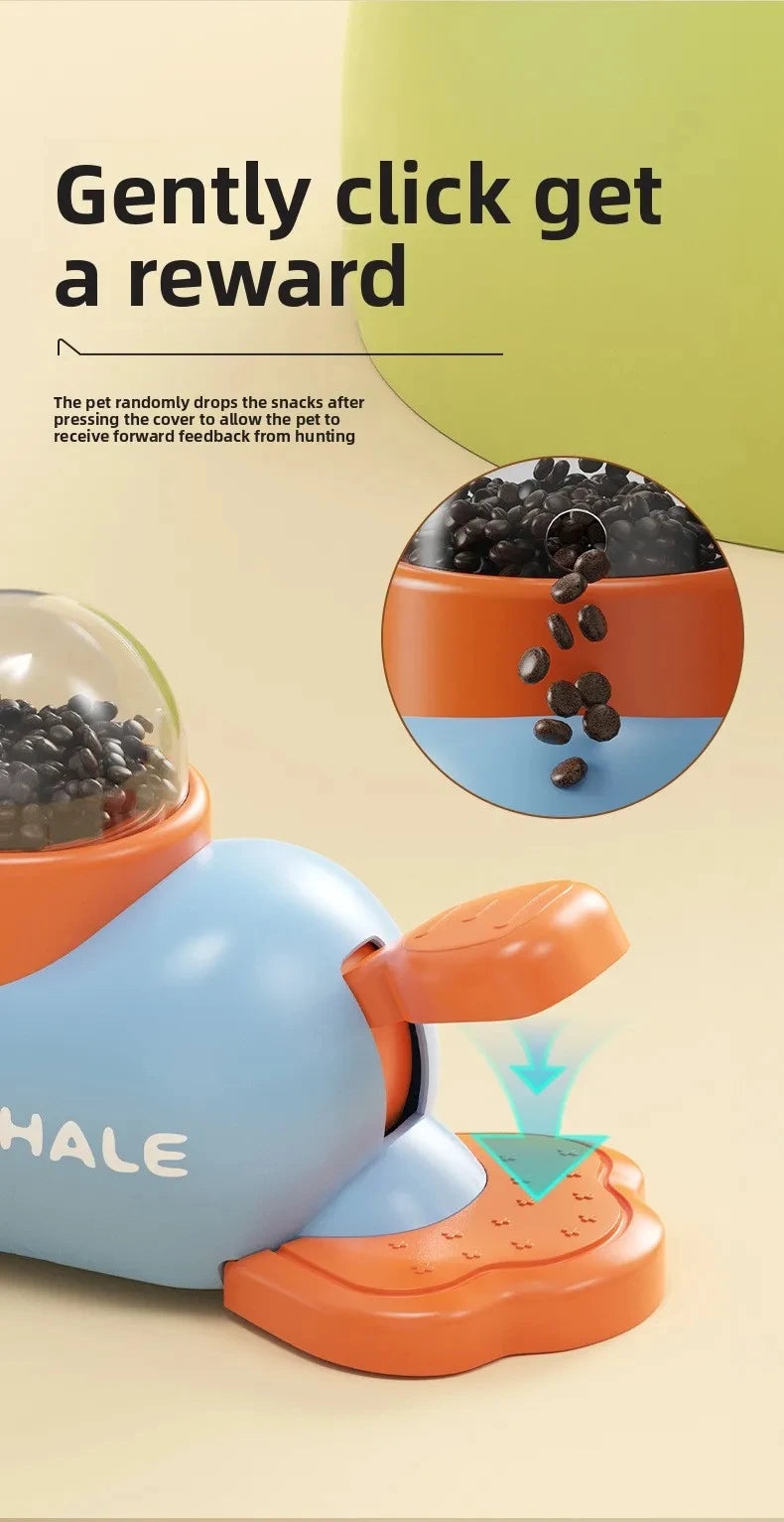 Interactive Slow Feed Treat Dispenser – Puzzle Toy for Dogs & Cats