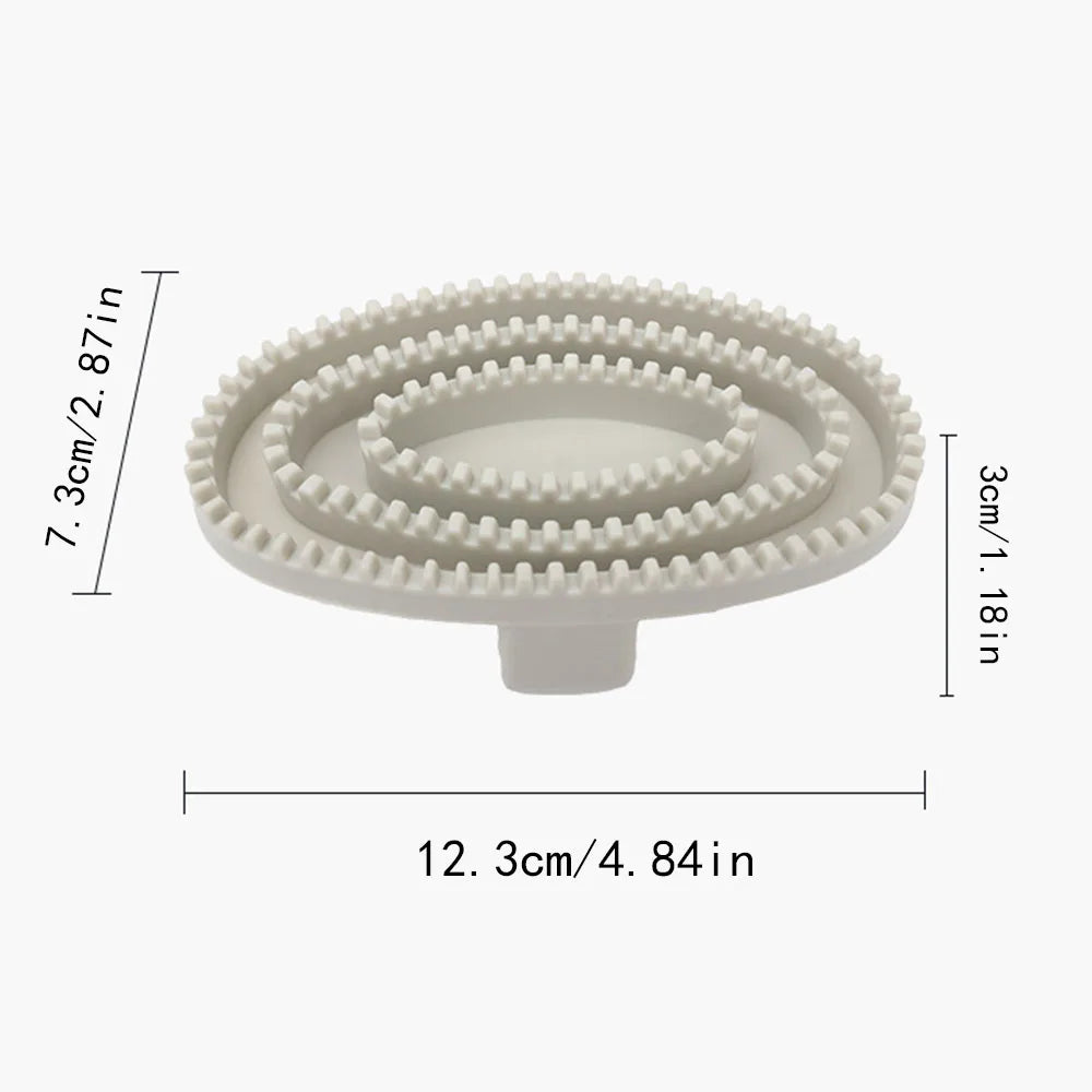 Pet Hair Brush – Grooming Tool for Cats & Dogs, Deep Cleaning Fur