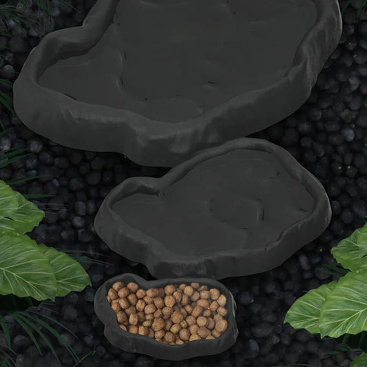 Crawler Pet Feeder Bowl – Water & Food Dish for Reptiles, Turtles & Small Pets