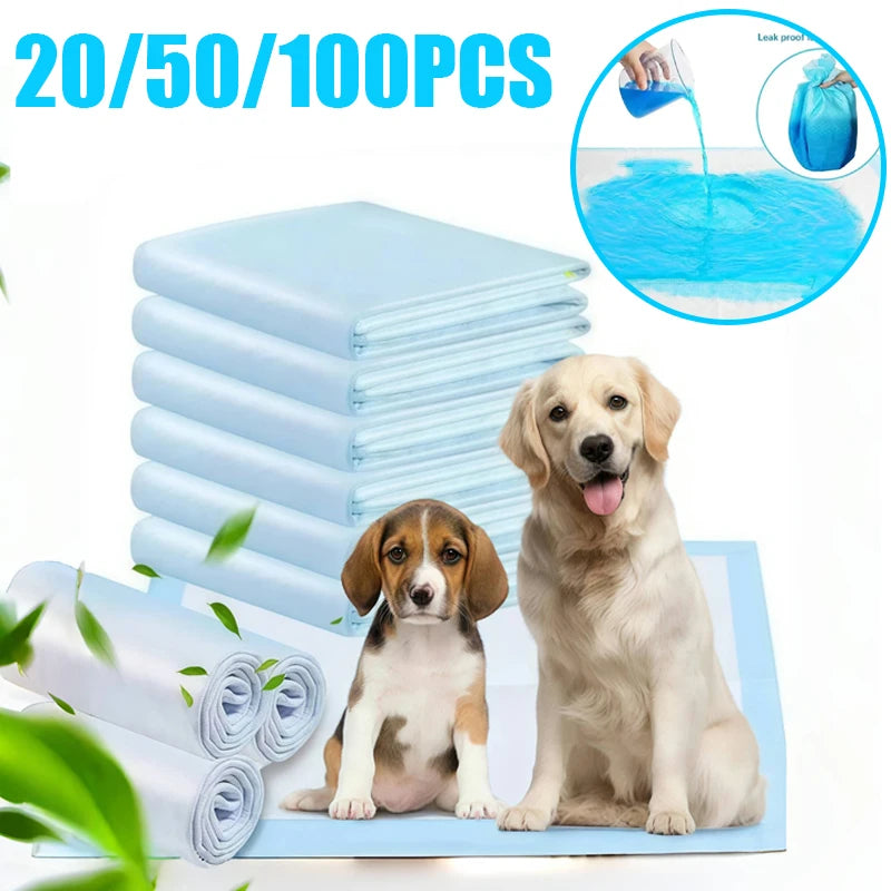 Super Absorbent Quick-Dry Pet Pee Pads – Disposable & Deodorizing