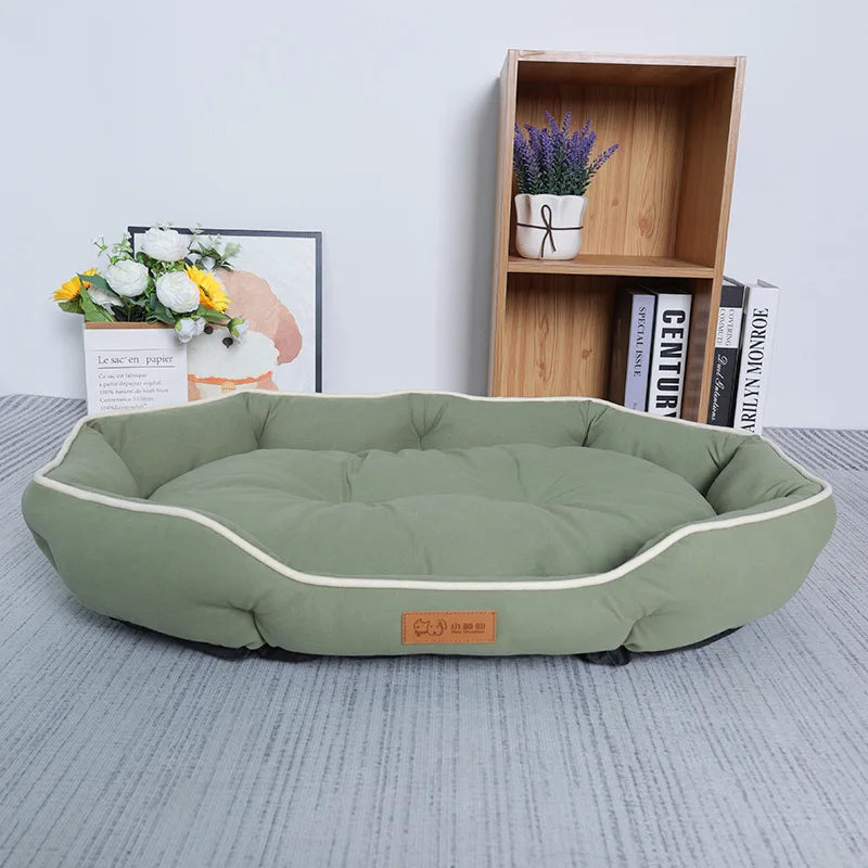 Large Pet Sofa Bed – Winter Warm Sleeping Cushion for Dogs & Cats
