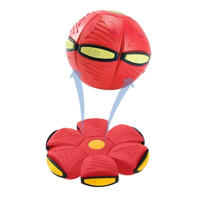 Interactive UFO Ball – Magic Dog Toy for Outdoor Training & Play