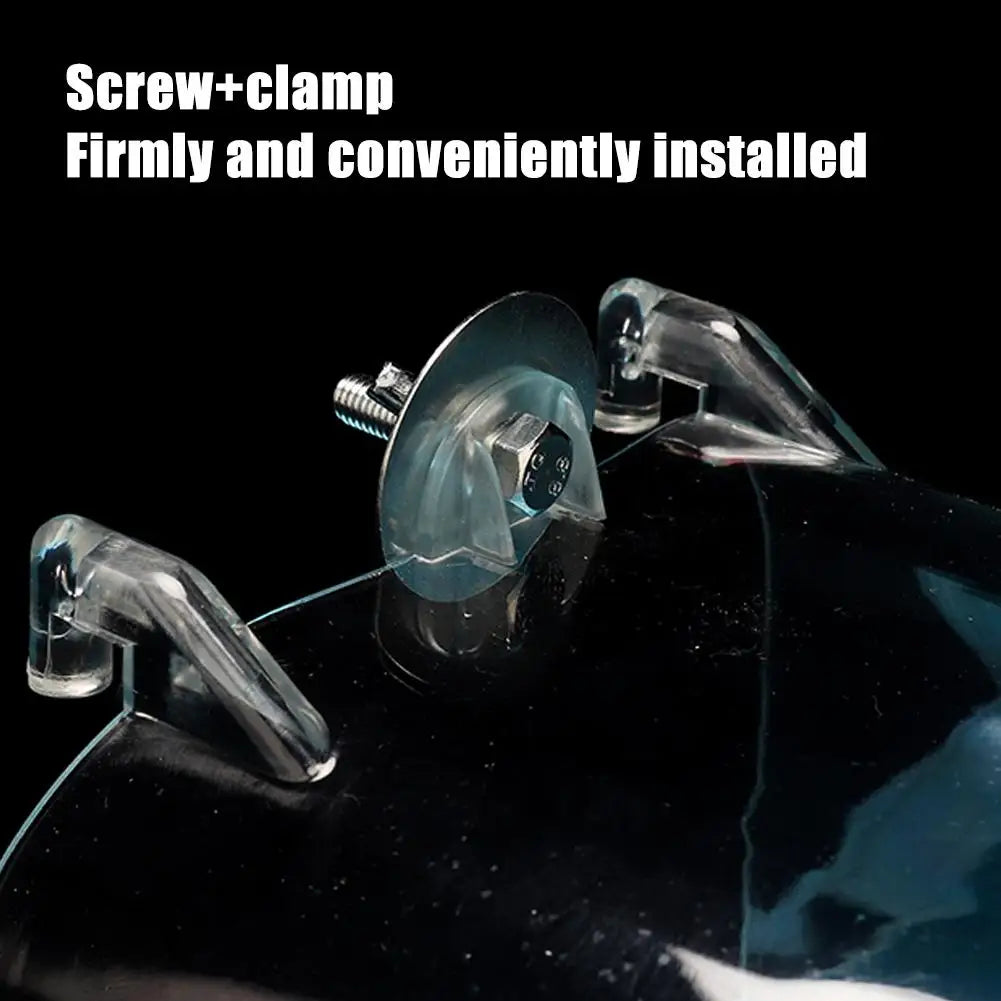 Clear Hanging Bird Bath – Cage Accessory for Parakeets, Canaries & Cockatiels