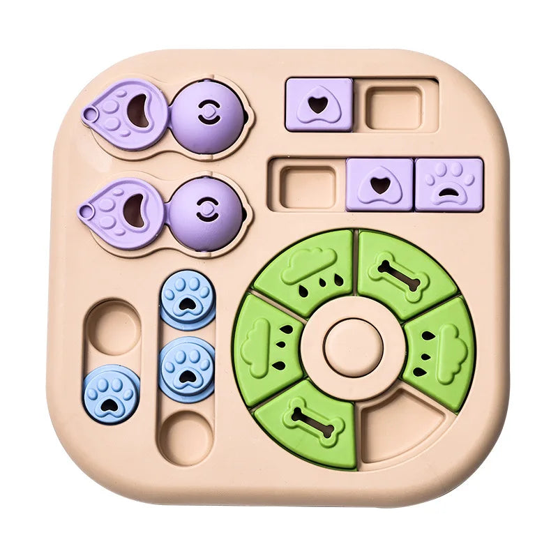 Interactive Cat Toy – Slow Feeder Turntable for Indoor Cats & Mental Stimulation