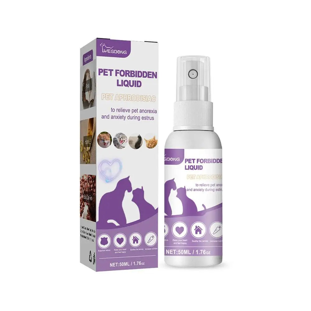 Pet Calming Spray – Pheromone Anxiety Relief for Cats & Dogs, Reduce Stress & Agitation