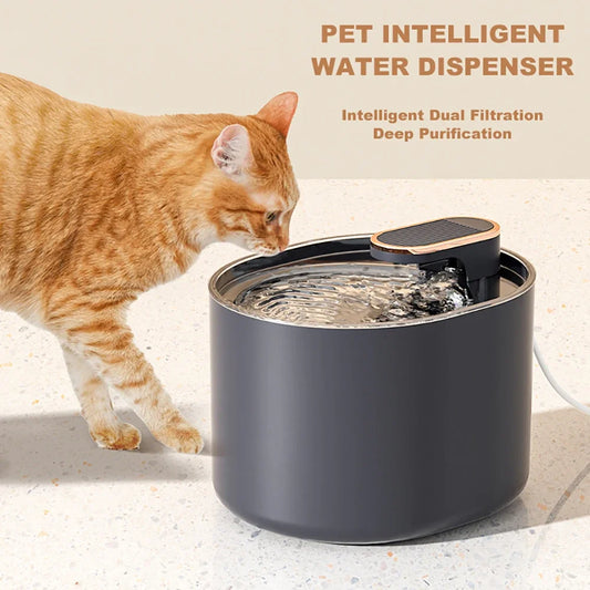 3L Automatic Cat Water Fountain with LED – Ultra Silent Pet Dispenser