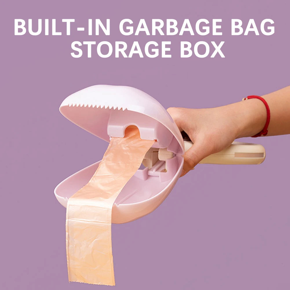 Portable Dog Pooper Scooper – Shovel with Bag Dispenser