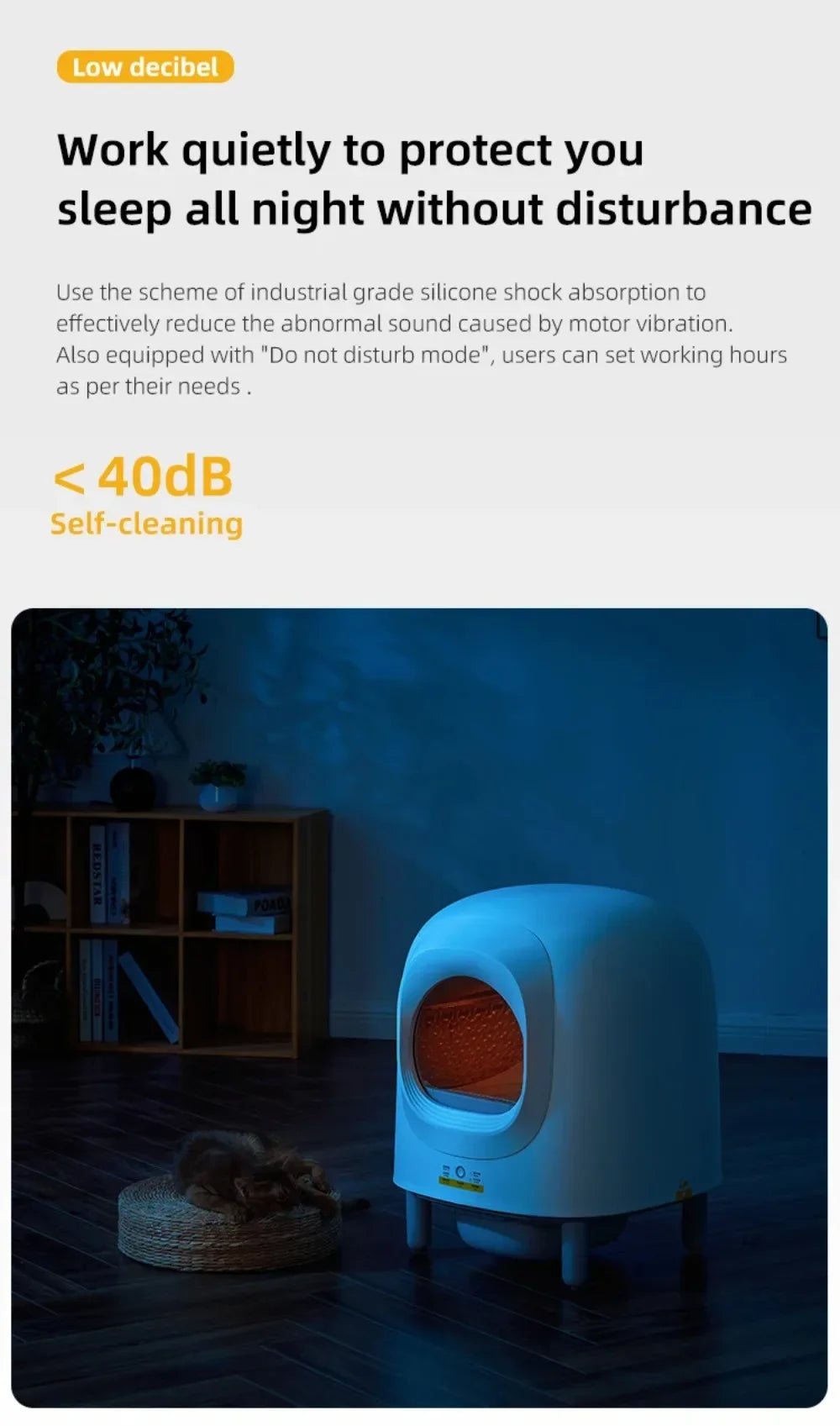 2.0 PRO – Smart Automatic Self-Cleaning Litter Box (56L)