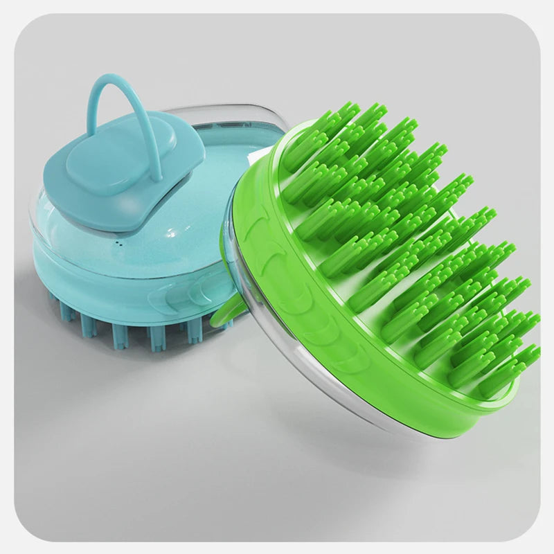 Pet SPA Bath Brush – Soft Silicone Grooming & Hair Cleaning Tool for Dogs & Cats