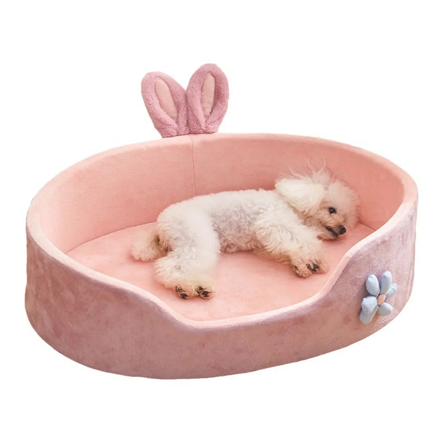 Four Seasons Pet Bed – Soft, Warm, Washable & Detachable for Dogs & Cats