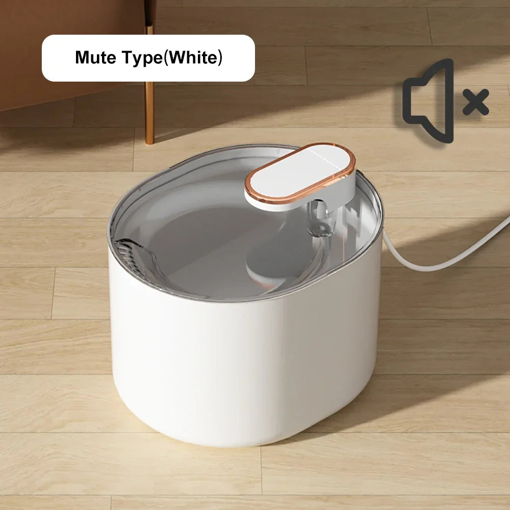 3L Automatic Cat Water Fountain with LED – Ultra Silent Pet Dispenser