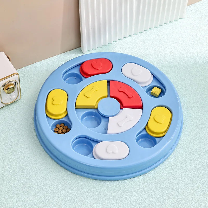 Interactive Cat Toy – Slow Feeder Turntable for Indoor Cats & Mental Stimulation