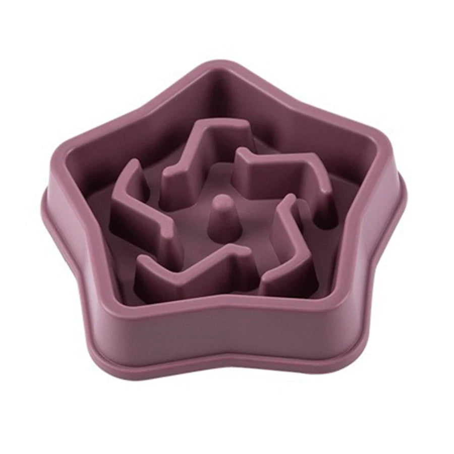 "Slow Feeder Dog Bowl – Anti-Choke Cloud Shape for Large Dogs"