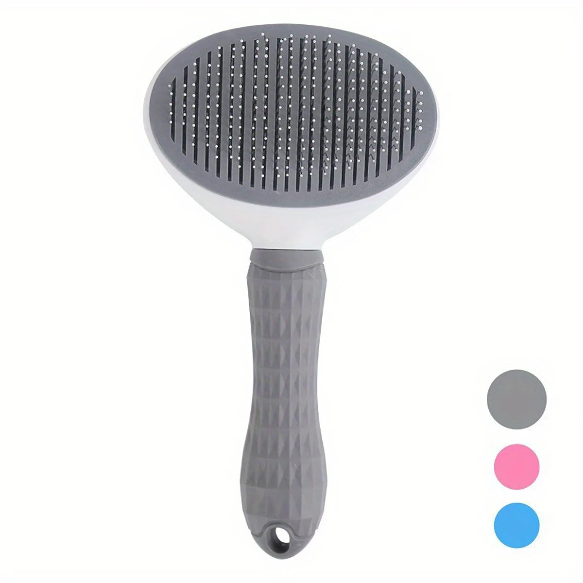 Self-Cleaning Pet Hair Remover Comb – Slicker Brush for Cats & Dogs Grooming