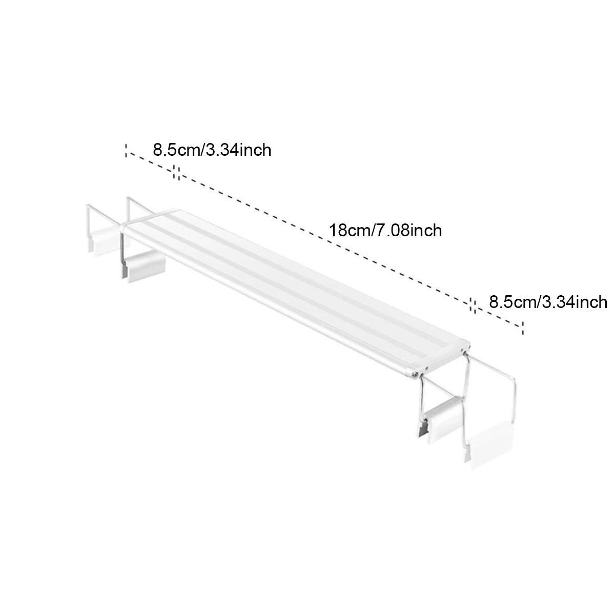 Light Aluminum Bar Full Spectrum Aquatic Plant Grow Lamp Decor