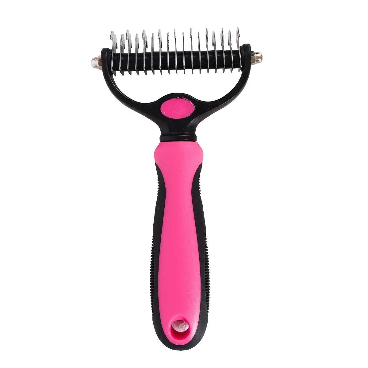 Dog  Hair Remover Brush – Fur Deshedding, Knot Cutter & Grooming Tool
