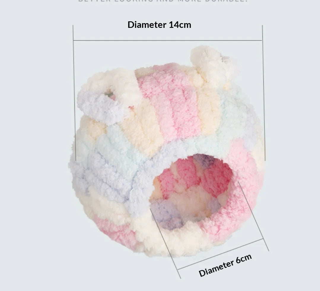 Winter Heated Bird House – Warm Cotton Snuggle Hut for Parakeets & Cockatiels