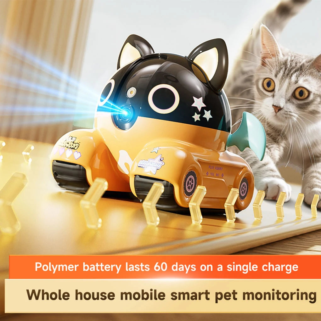 300w HD Lens Robot Camera APP Remote Control Robot Dog Camera Dome Camera Home Security CCTV Baby Pet Real-time Monitoring