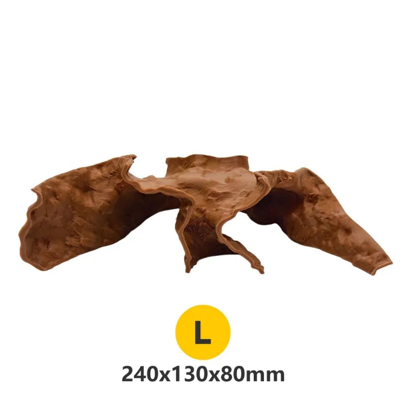 Reptile Cave – Hiding Hole, Basking Spot & Terrain Divider for Terrariums