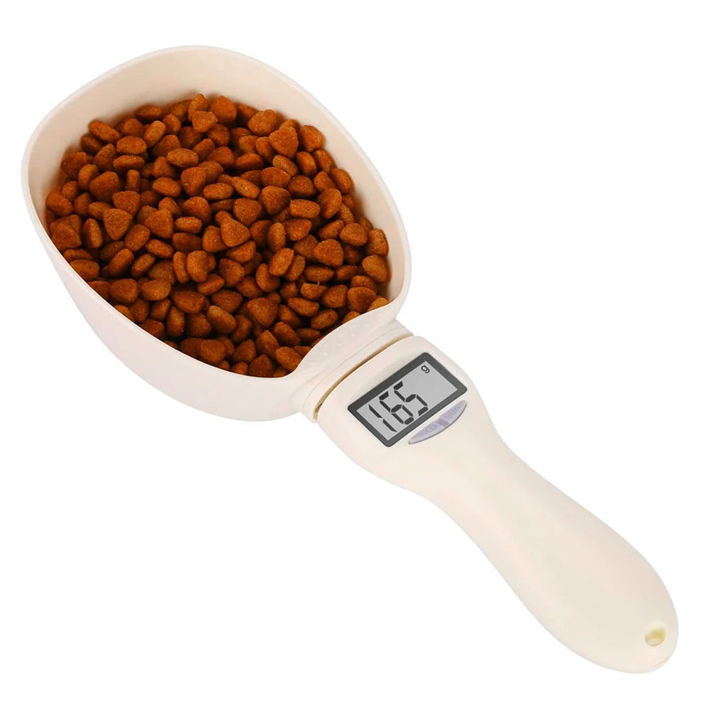 "Digital Pet Food Scoop Scale – LED Display"