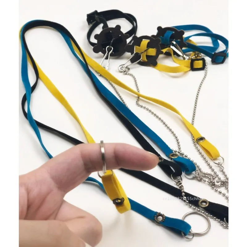 Pet Training Leash – Cotton Rope Harness & Collar for Hamsters, Turtles, Lizards & Small Animals