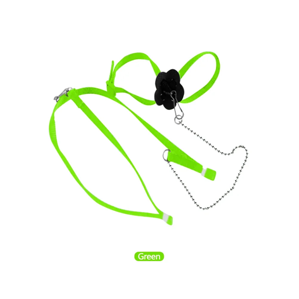 Anti-Bite Reptile Harness & Leash – Adjustable Walking Rope for Lizards