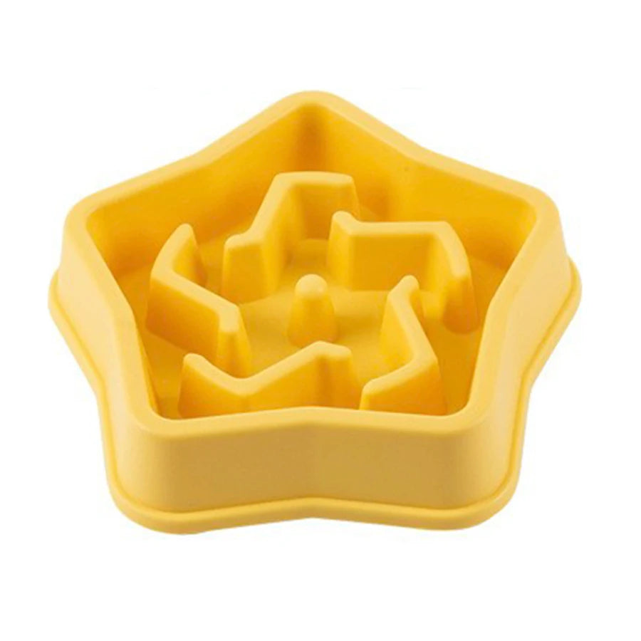 "Slow Feeder Dog Bowl – Anti-Choke Cloud Shape for Large Dogs"