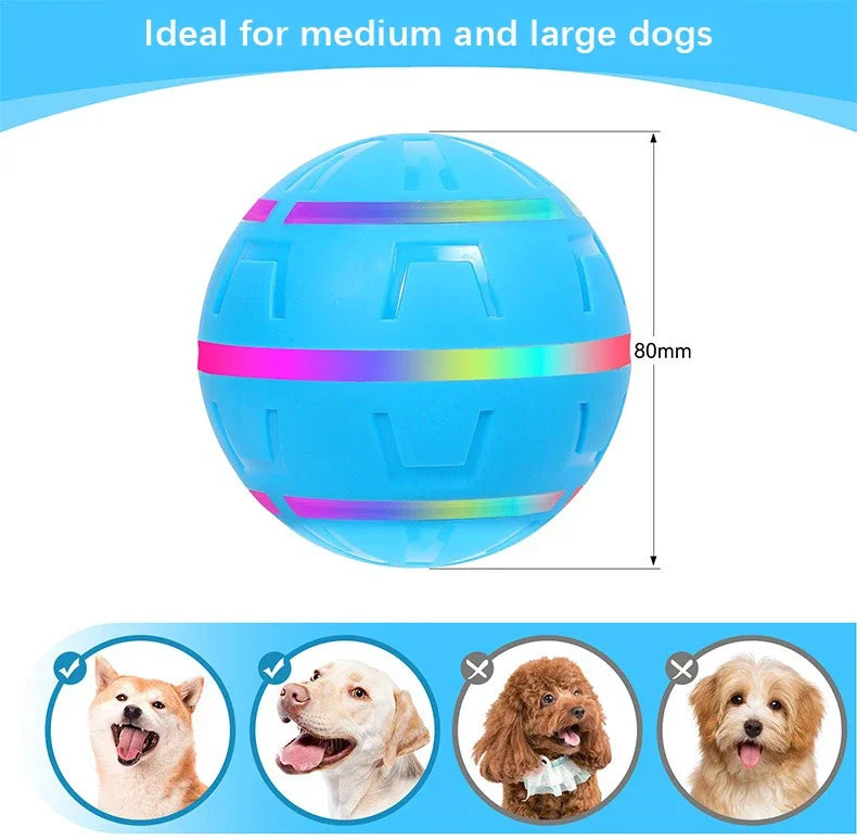 Remote Control Dog Toy Ball – Intelligent, Flash & Rechargeable Pet Toy