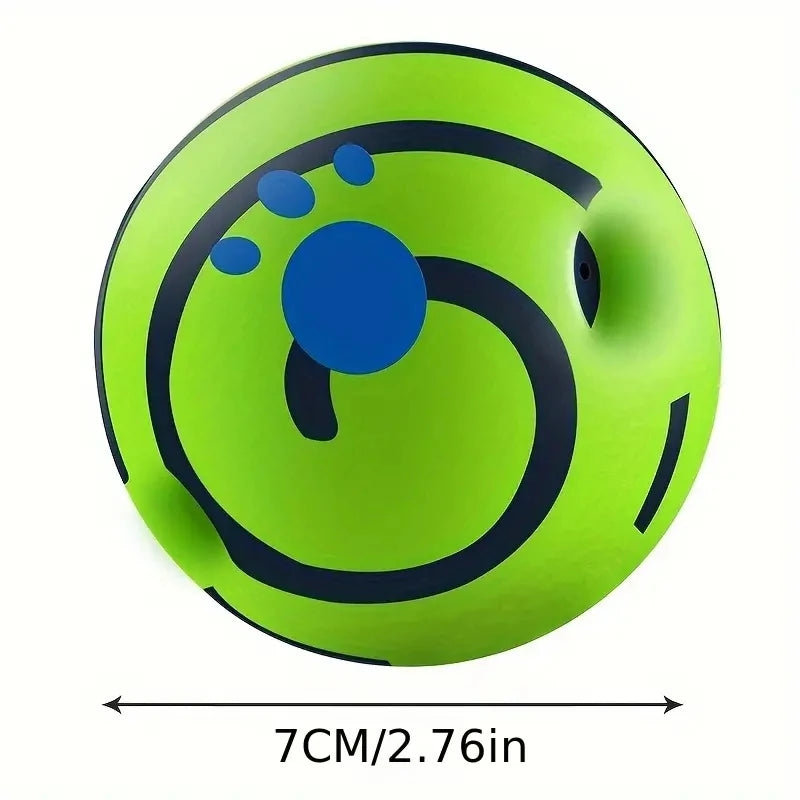 Interactive Giggle Ball – Dog IQ Training & Mental Stimulation Toy