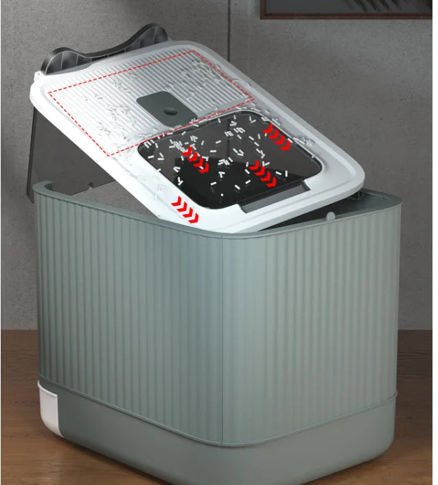 UV Light Cat Litter Box – Enclosed Top-Drawer with Disinfecting & Deodorizing